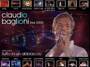 il DVD di Baglioni